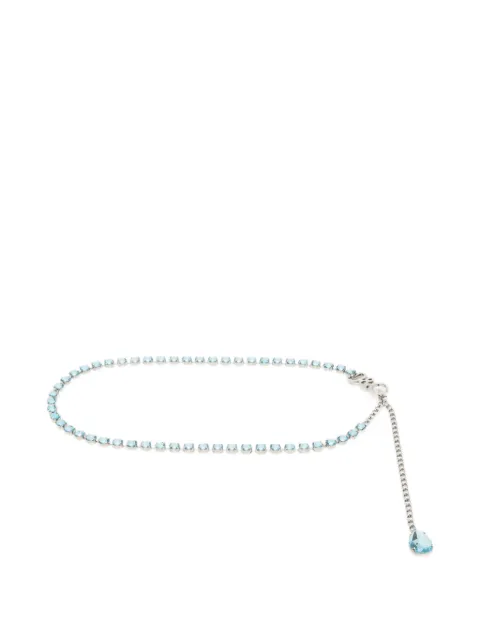 Dolce & Gabbana Pre-Owned 2000s crystal-embellished chain belt