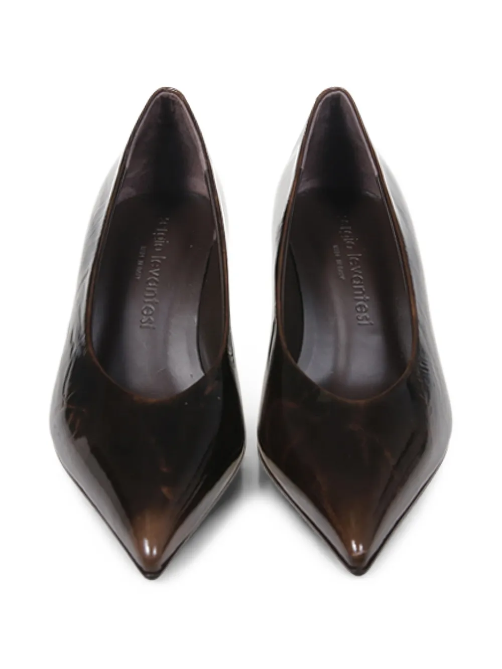 Sergio Levantesi Beatrix pointed-toe pumps Bruin