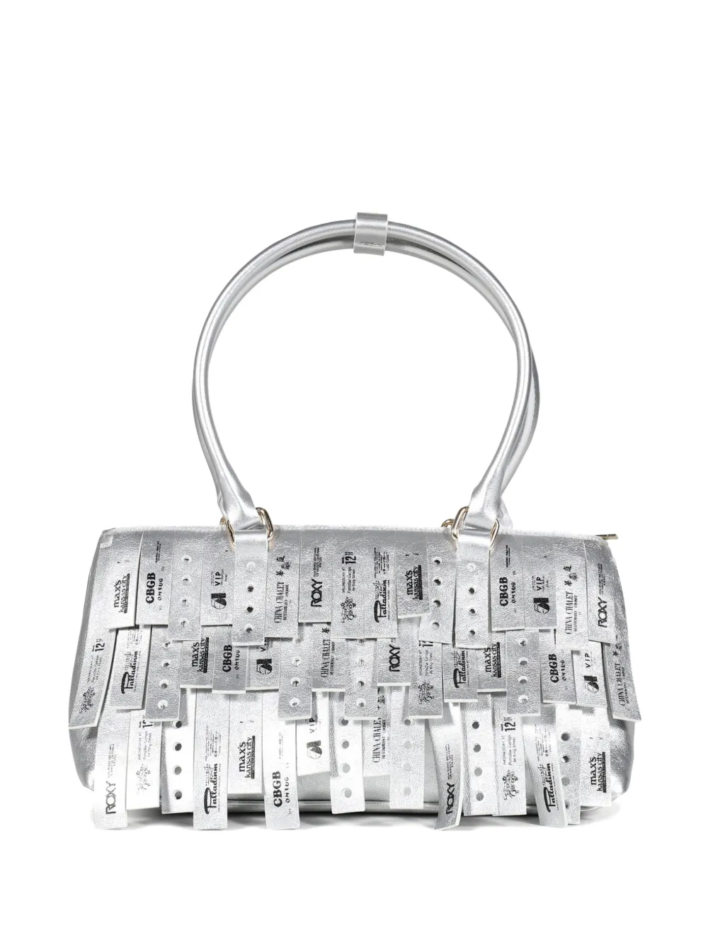 Praying wristband-tassel tote bag