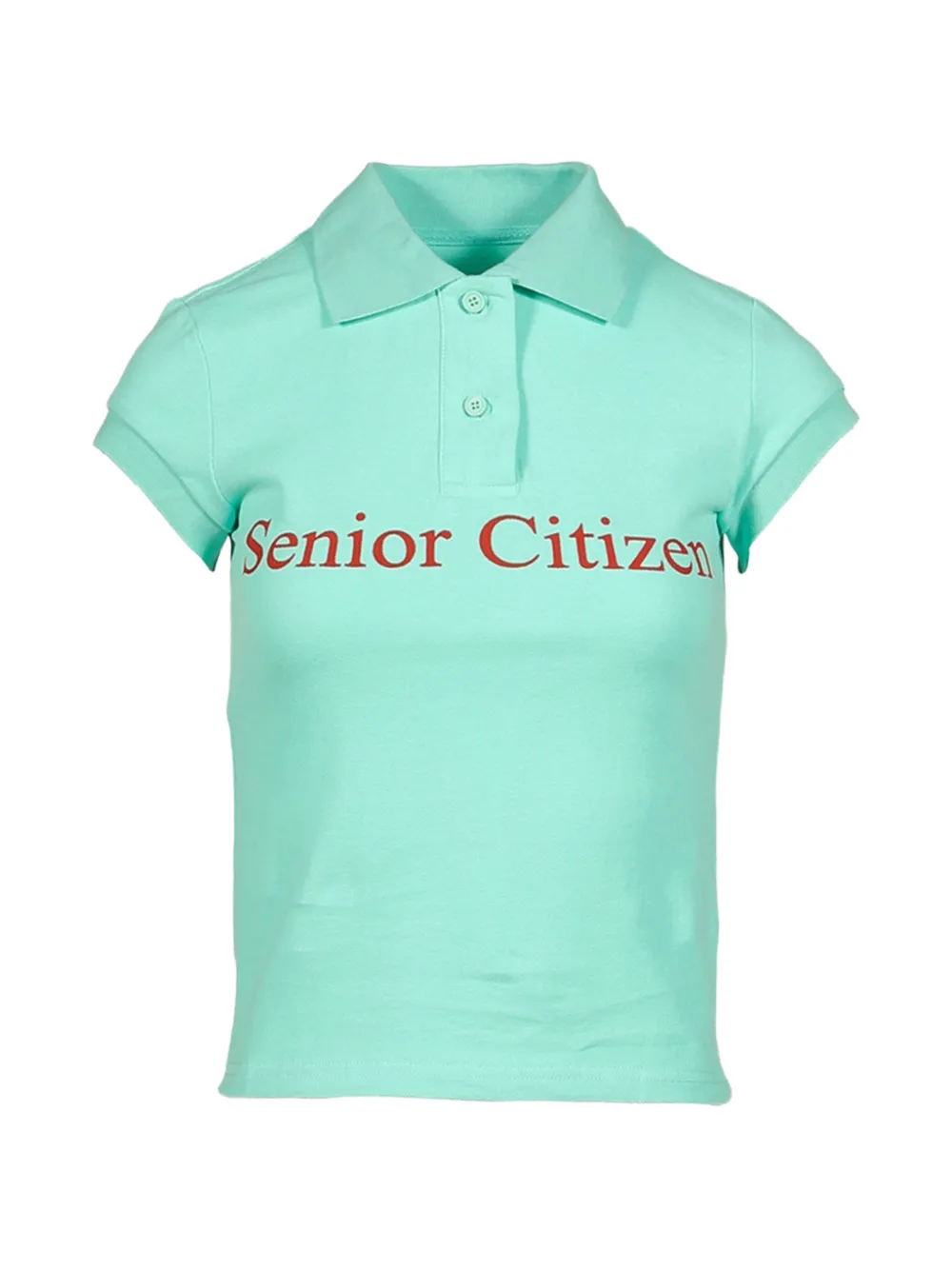 Praying Graphic-print Polo Shirt In 그린