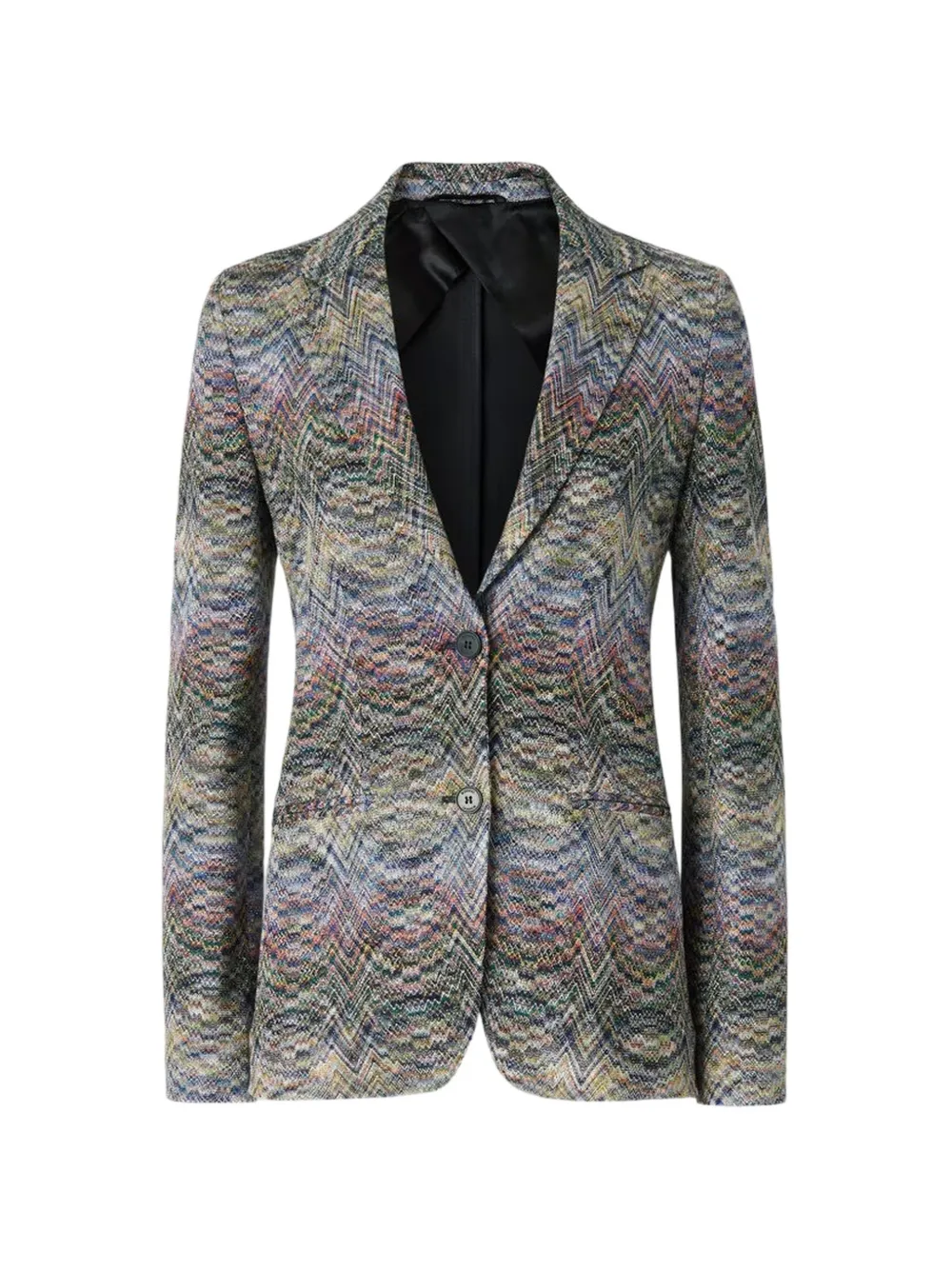 Missoni viscose lamé blazer