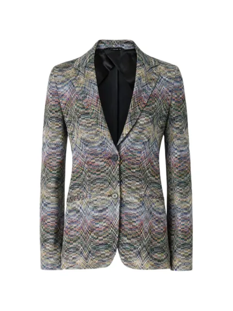 Missoni viscose lamé blazer