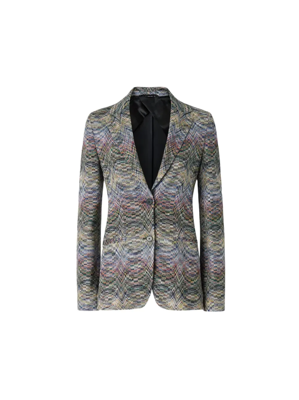 Missoni Viscose lamé blazer Grijs