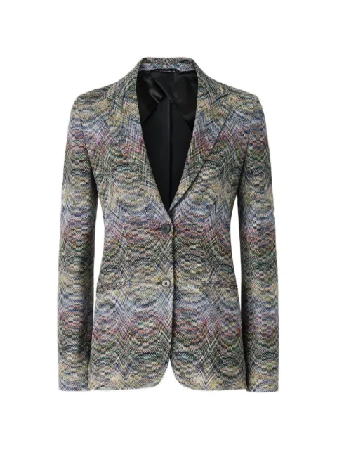 Missoni viscose lamé blazer