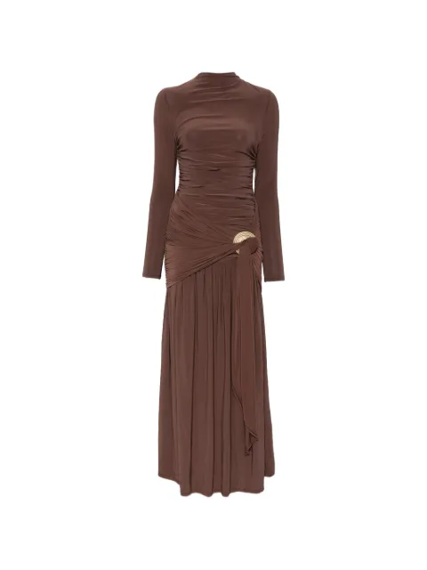 Aje Selah gathered jersey maxi dress
