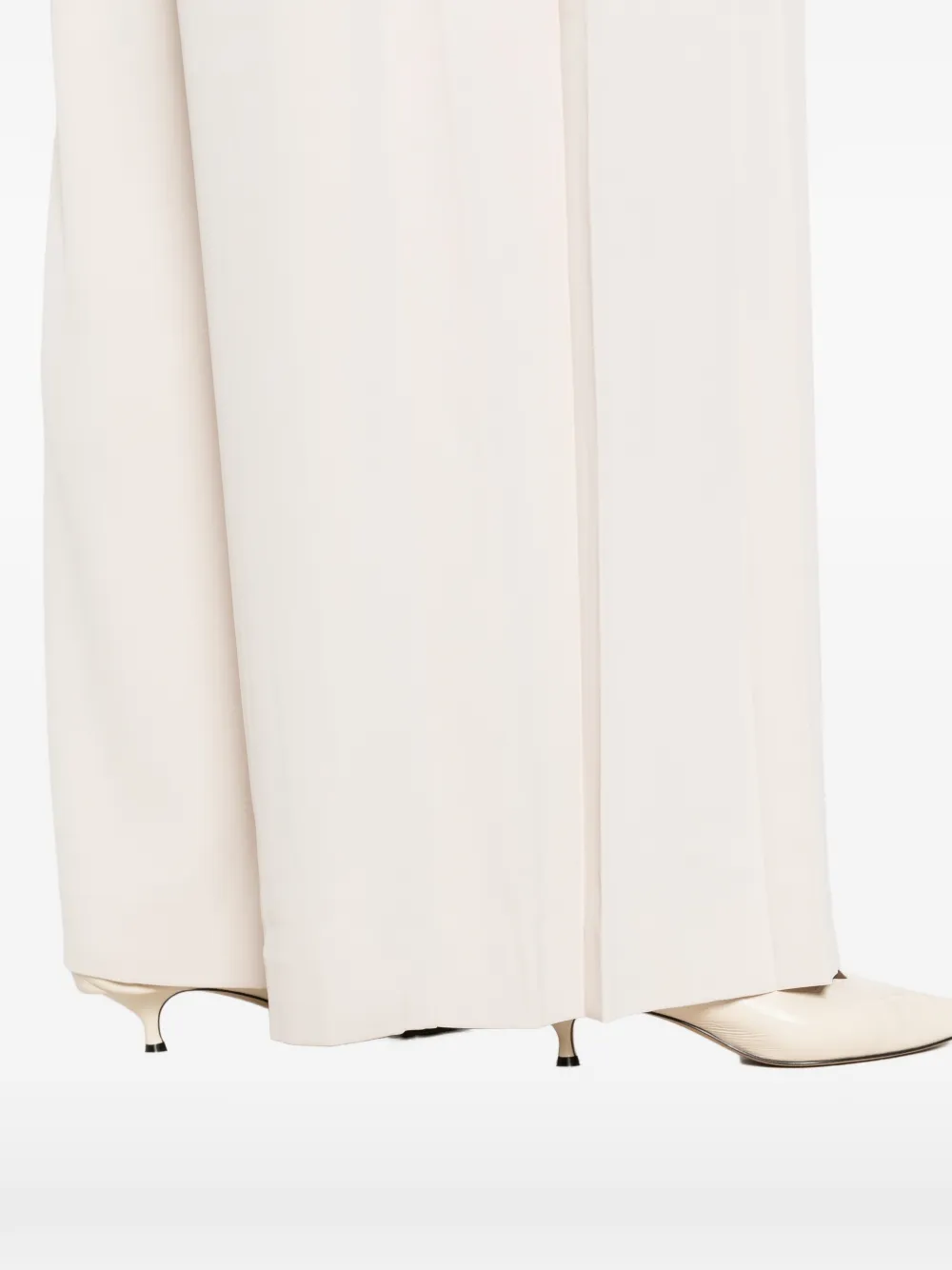 Aje Noor palazzo broek Beige