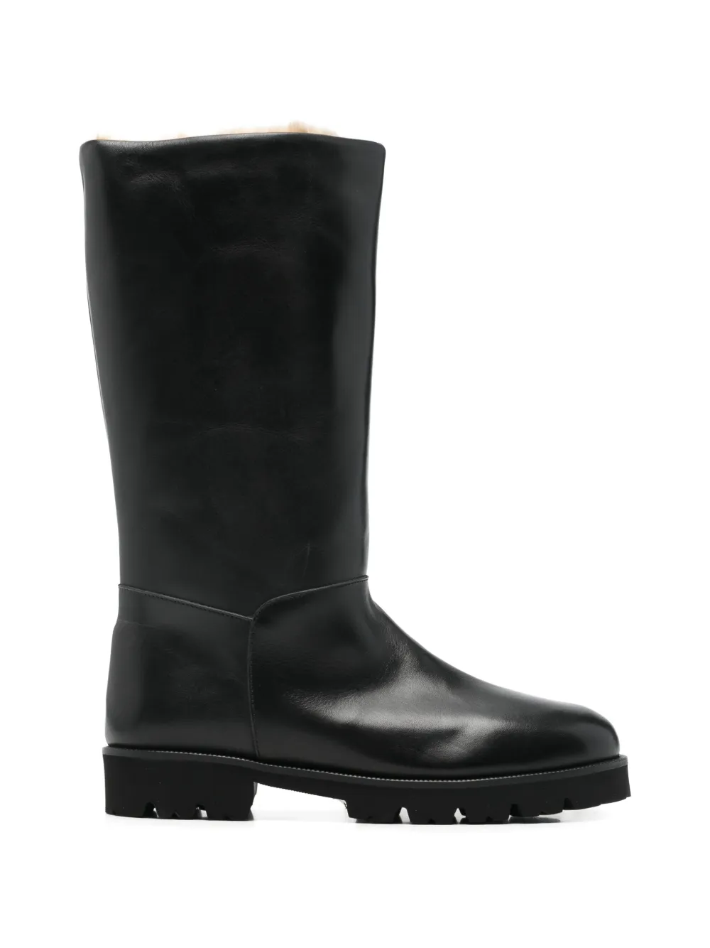 Dear Frances Lock leather boots - Noir Dear Frances Lock leather boots - Noir