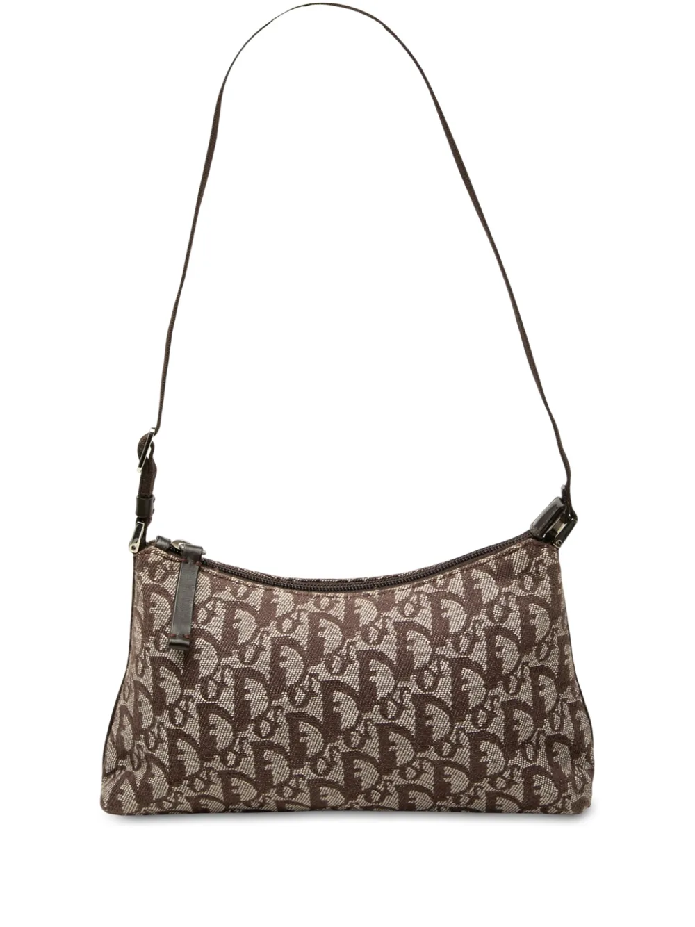 Christian Dior Pre-Owned 2002 Diorissimo Trotter Pochette Schultertasche aus Canvas - Braun