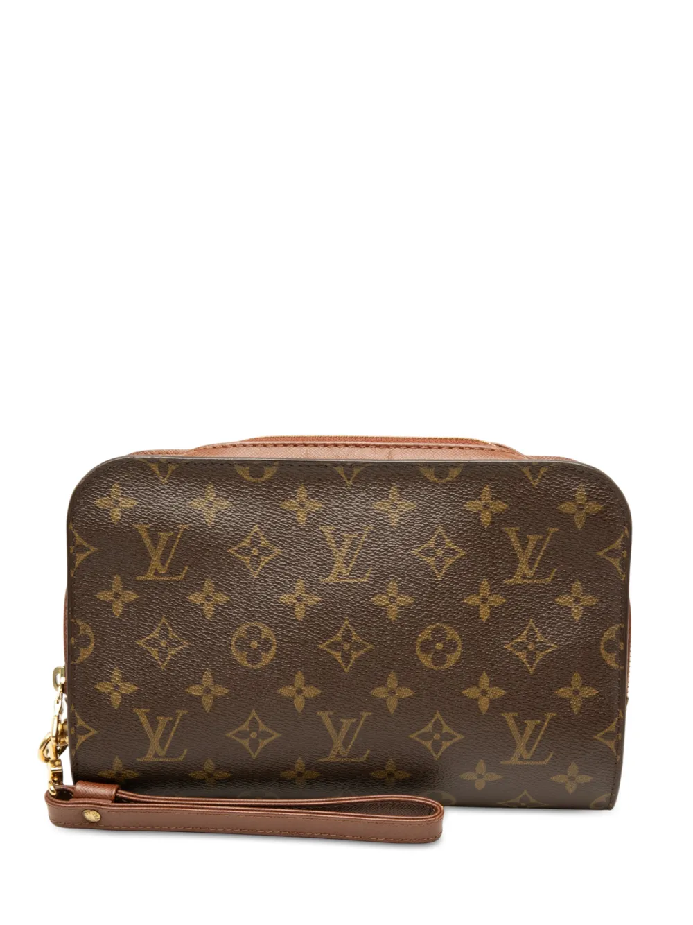 Louis Vuitton Pre-Owned 2005 Monogram Orsay Clutch - Braun