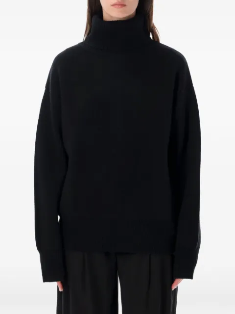 Rhea roll-neck drop-shoulder sweater
