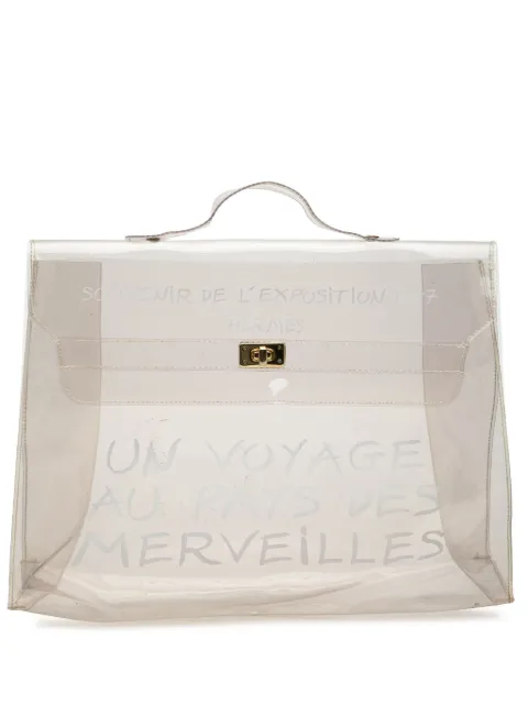 Hermès Pre-Owned bolso de mano Vinyl Souvenir De L'Exposition Kelly 1997