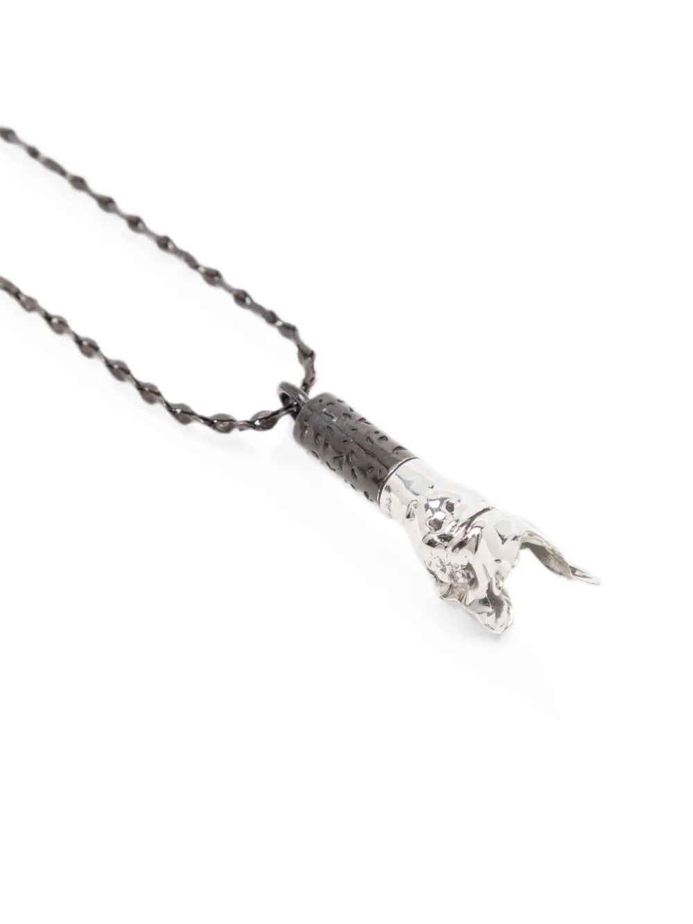 Yohji Yamamoto pendant necklace - Nero