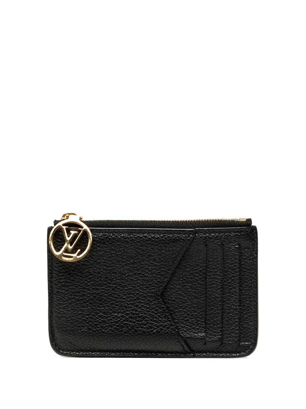 Louis Vuitton Pre-Owned 2021-2026 Monogram Empreinte Romy card holder - Nero