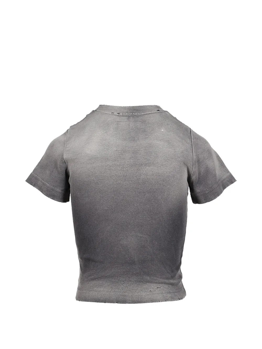 Maison MIHARA YASUHIRO Mini-T-shirt met vervaagd effect Grijs