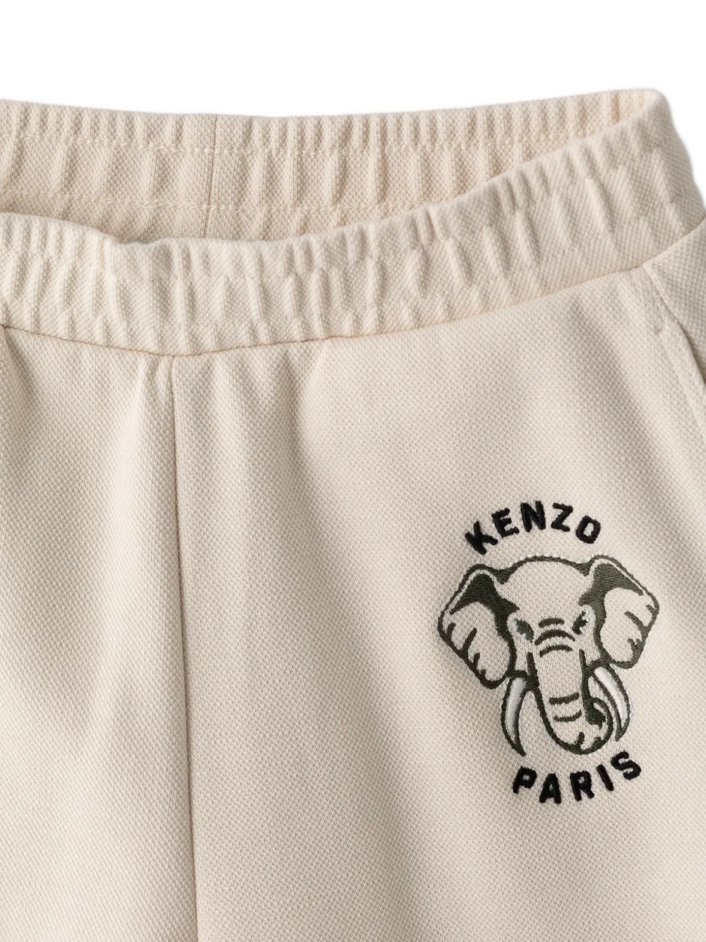 Kenzo Kids Elephant-print tracksuit Wit