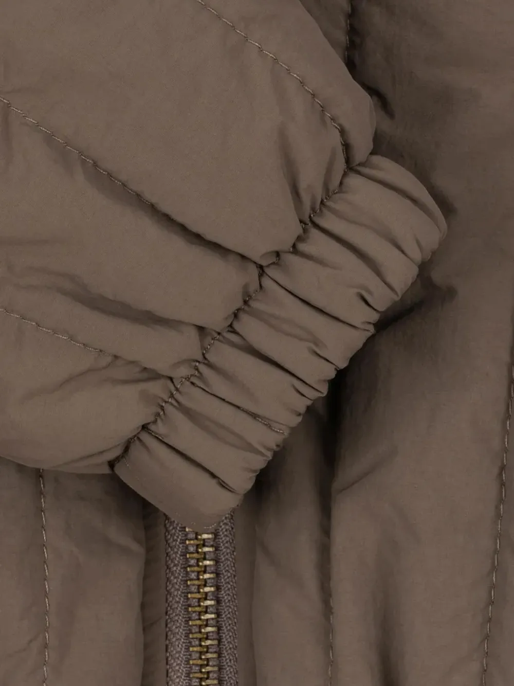 Konges Sløjd Juno quilted dog-patch jacket Bruin