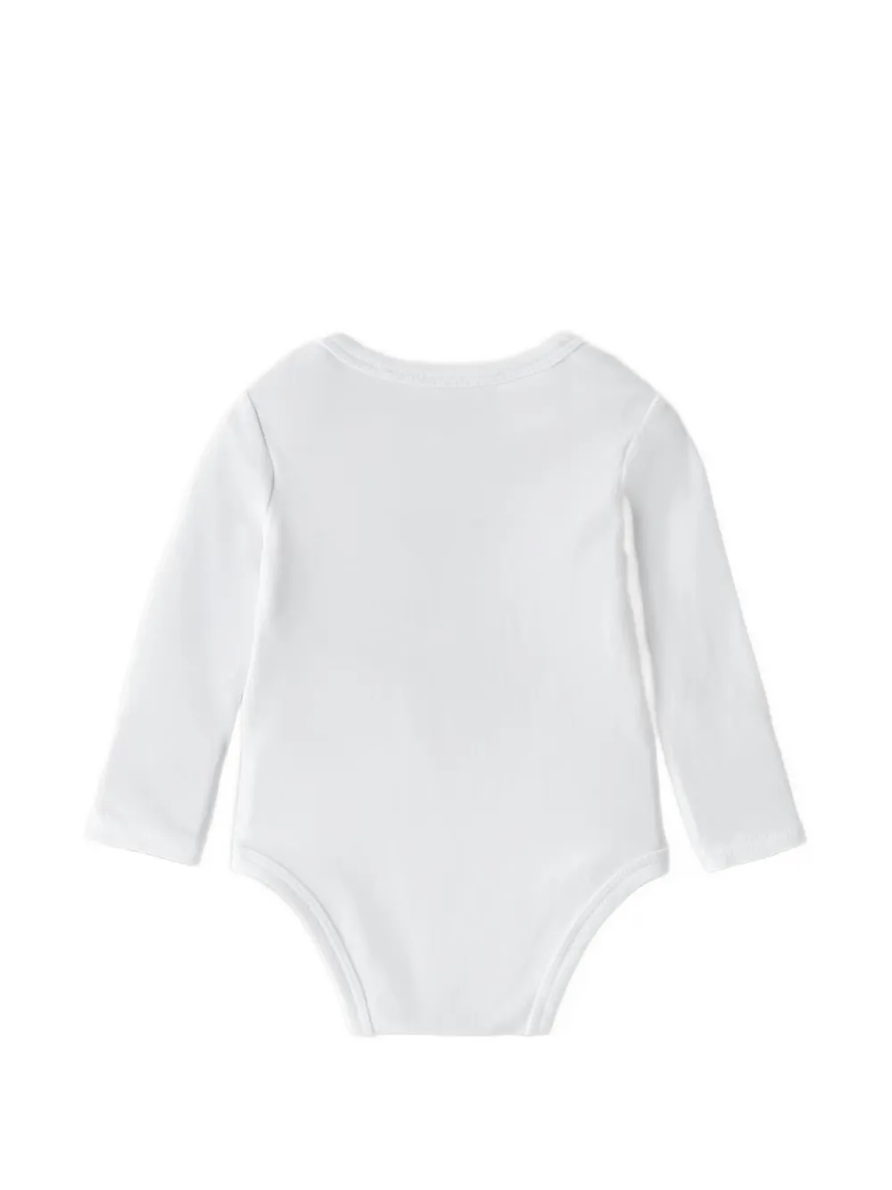 guess kids bear-patch velvet-effect tracksuit set (set of three) Blauw