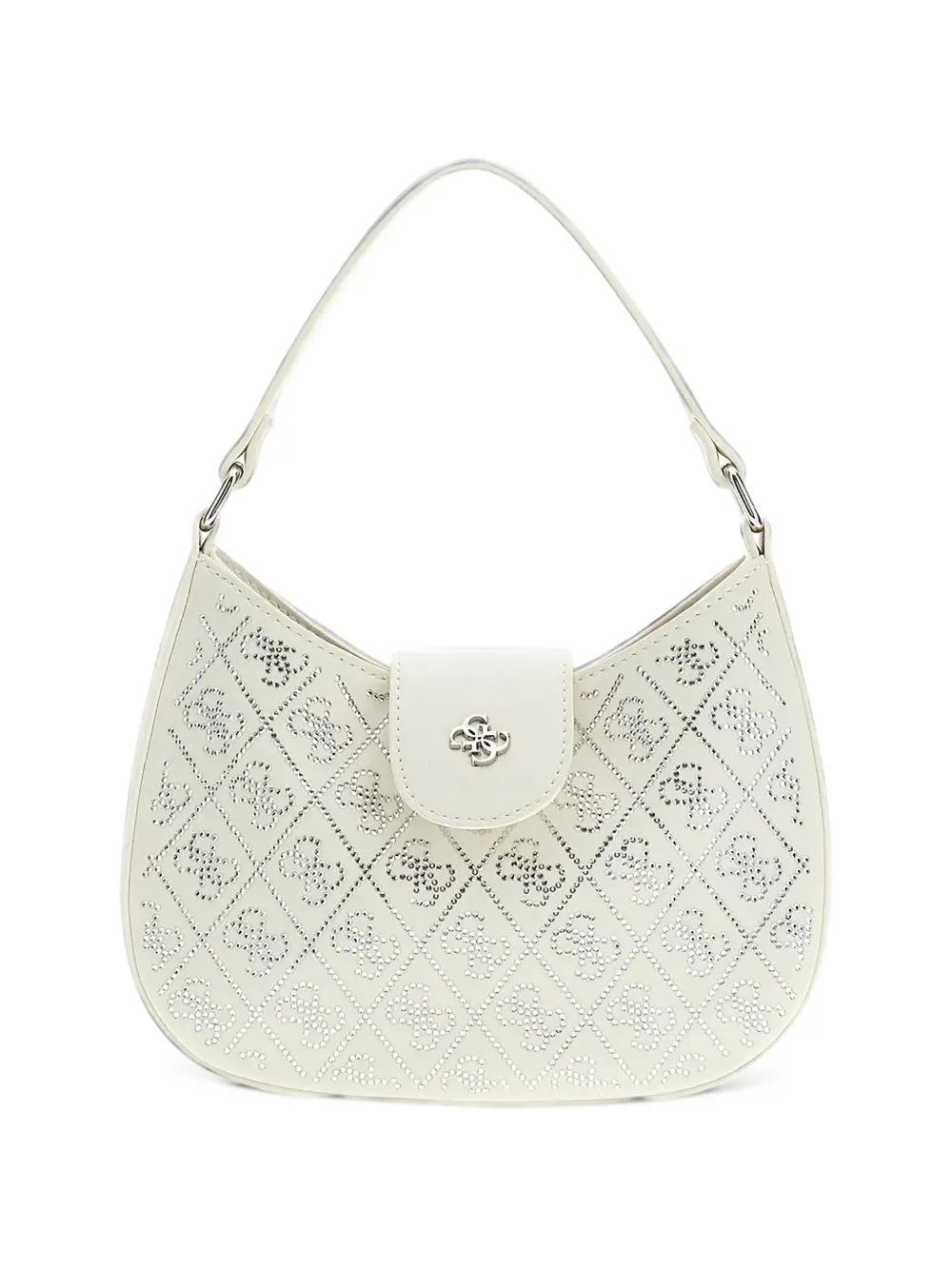 guess kids rhinestone-embellished mini bag Wit