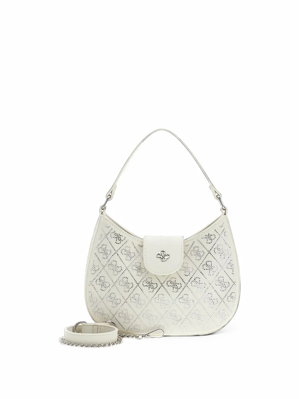 Guess kids rhinestone-embellished mini bag Wit