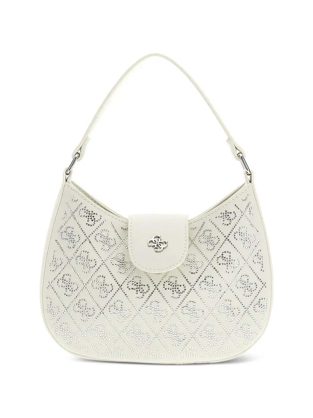 Guess kids rhinestone-embellished mini bag Wit