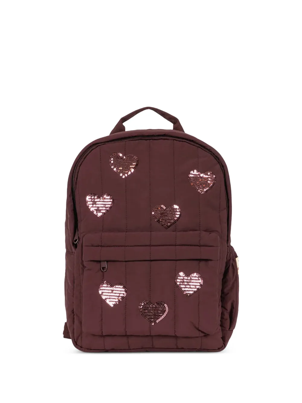 Konges Sløjd sac à dos matelassé Juno à sequins - Marron Konges Sløjd sac à dos matelassé Juno à sequins - Marron