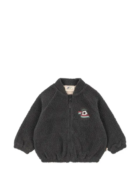 Konges Sløjd chaqueta Jody de tejido polar con bordado