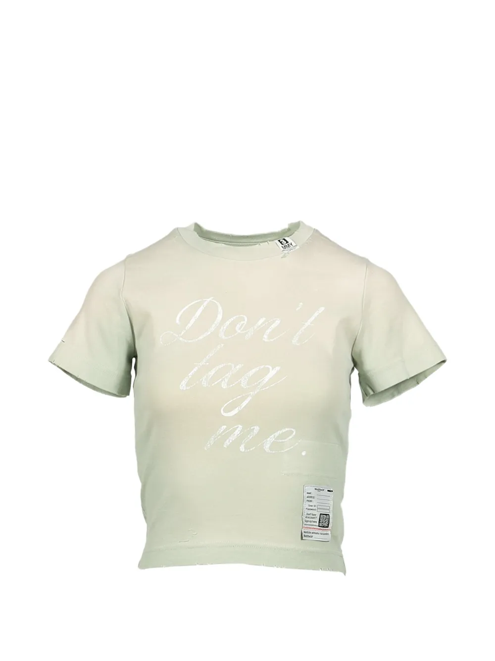 Maison MIHARA YASUHIRO sun-faded like mini T-shirt