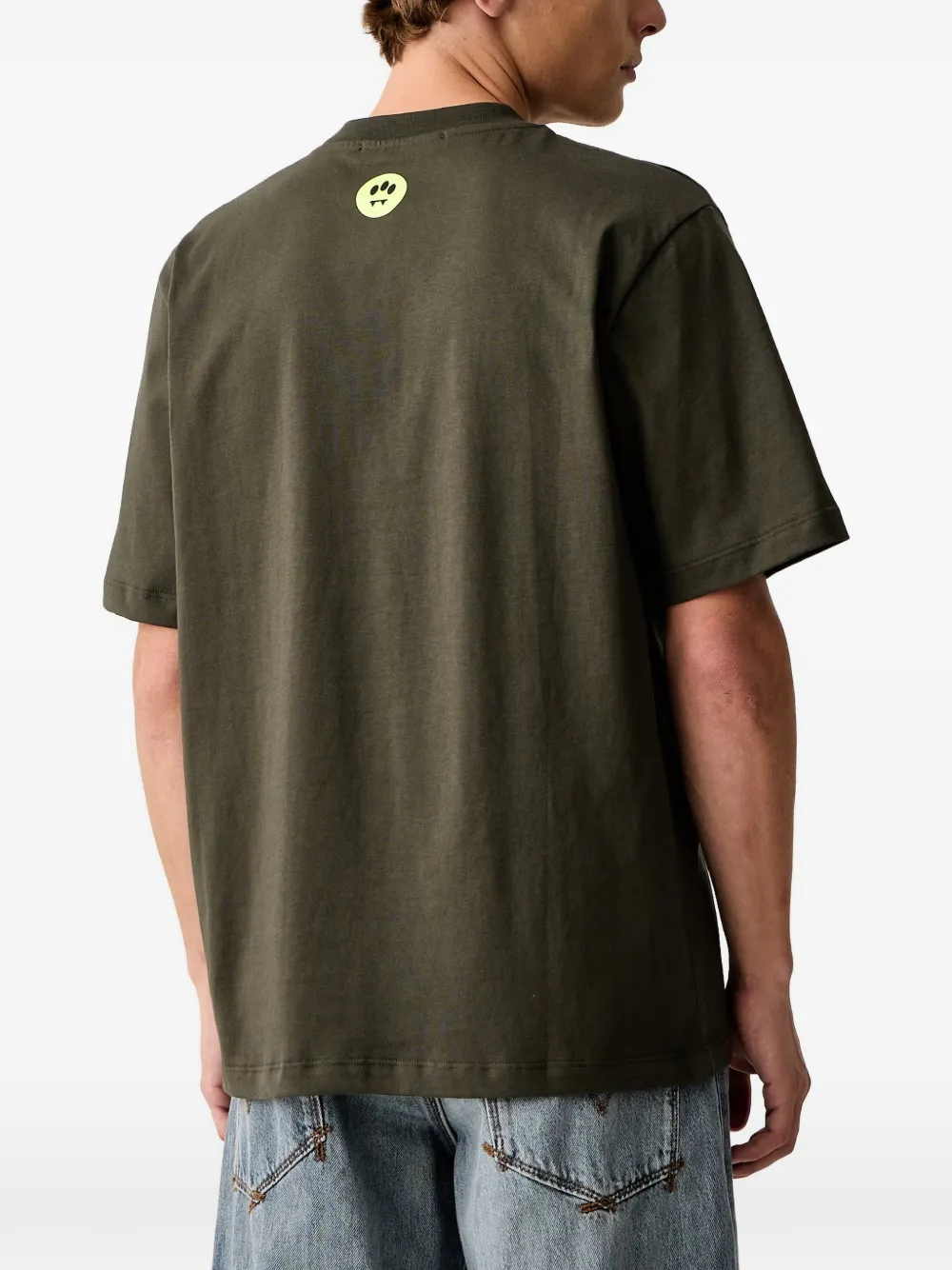 BARROW graphic-print T-shirt Groen