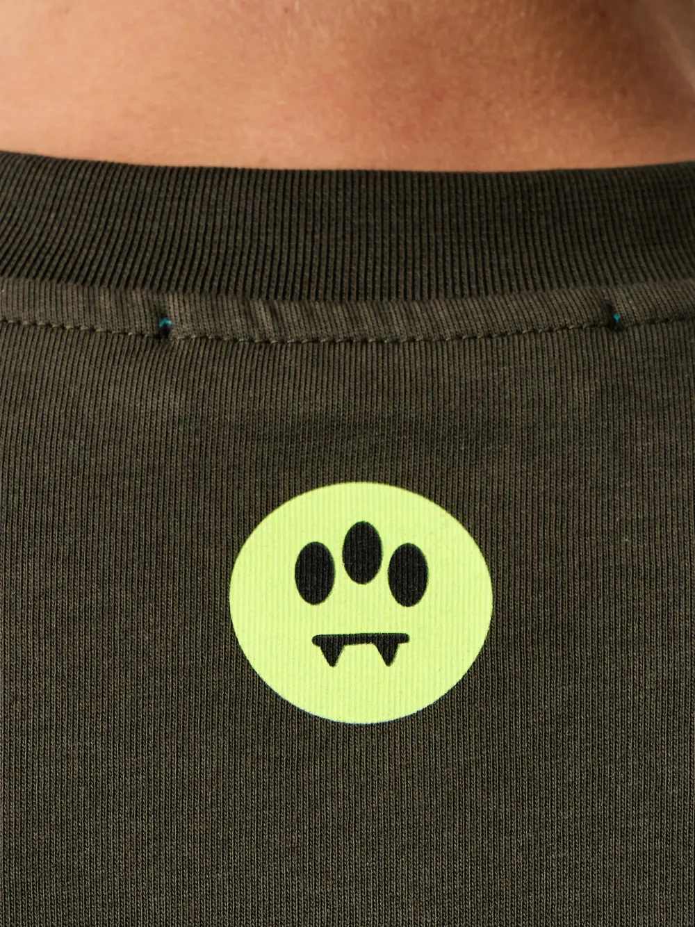 BARROW graphic-print T-shirt Groen