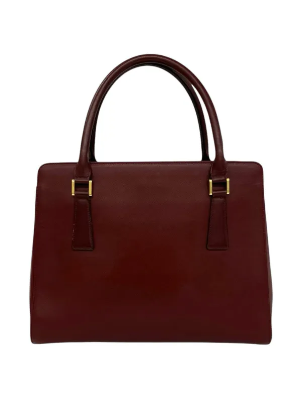 Burberry Pre-Owned 1990-2010 レザーハンドバッグ | レッド | FARFETCH JP