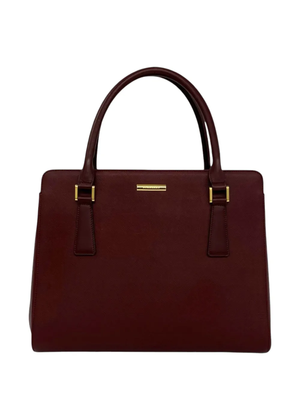 Burberry Pre-Owned 1990-2010 Handtasche aus Leder - Rot