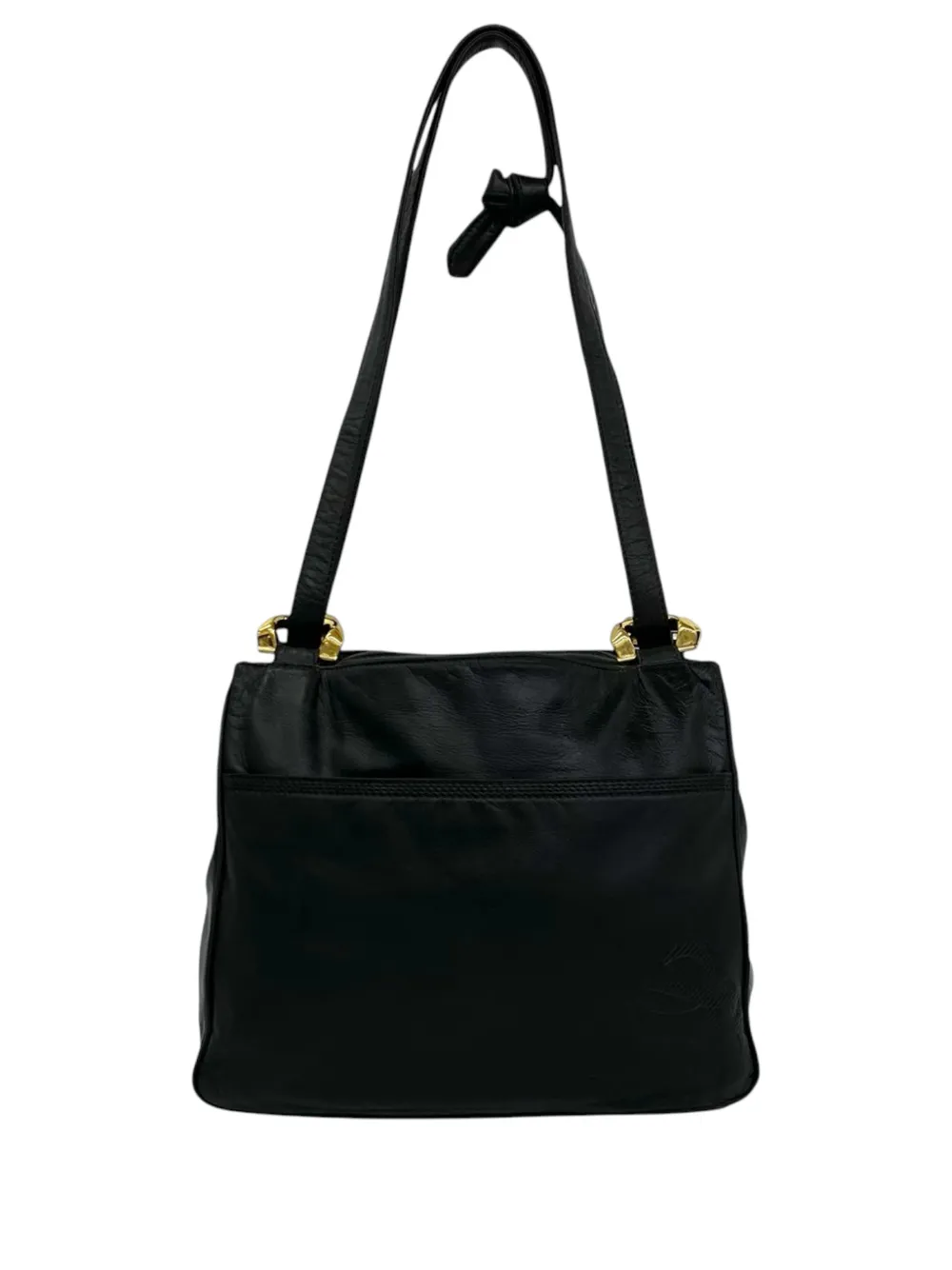 Loewe Pre-Owned 1980-1990 Leather shoulder bag - Nero