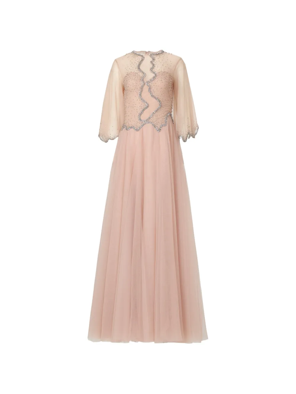 Costarellos Evanna crystal-embellished gown