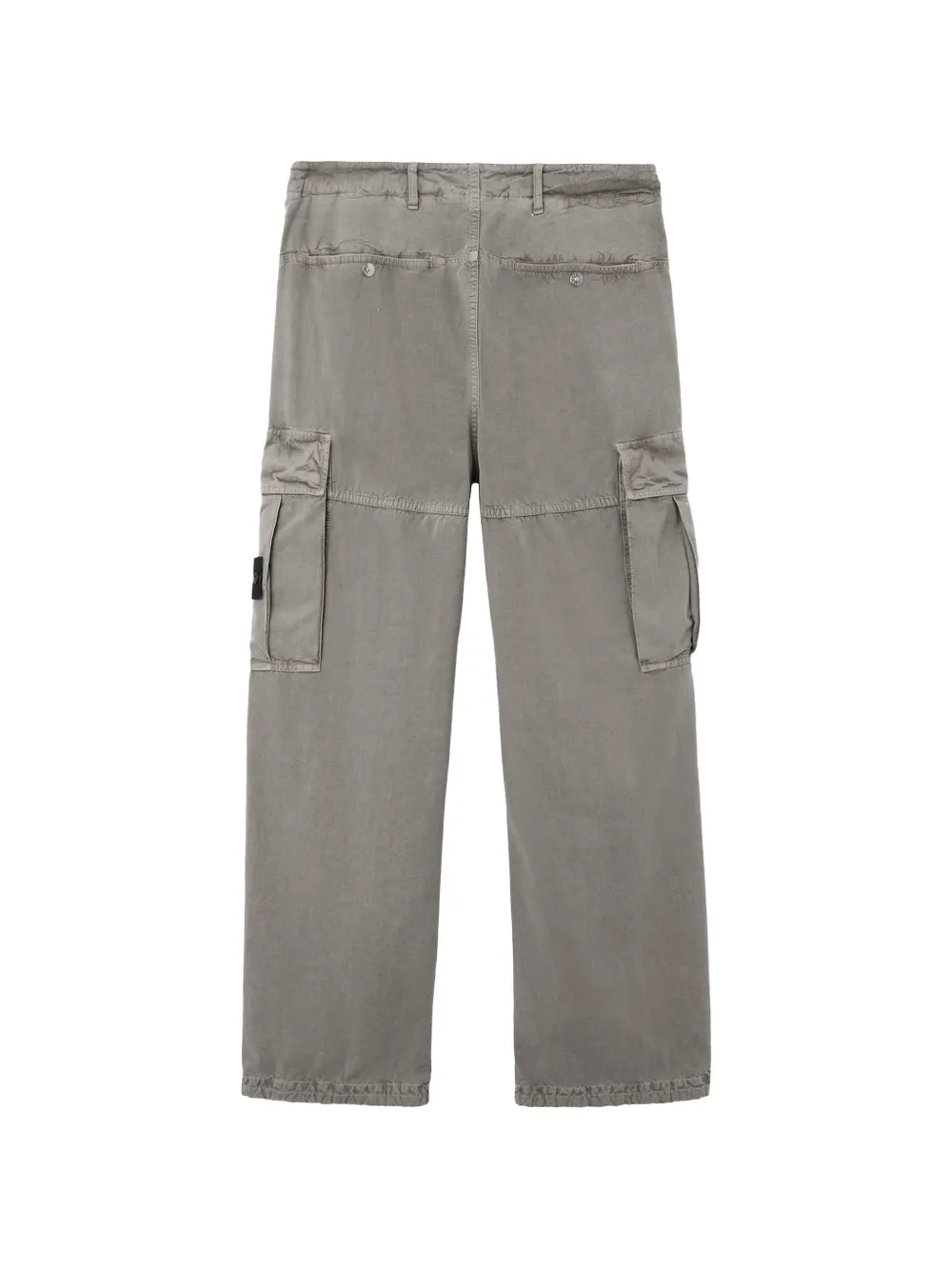 Stone Island logo-patch cargo pants Grijs