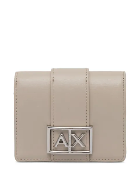 Armani Exchange 로고 장식 2단 지갑