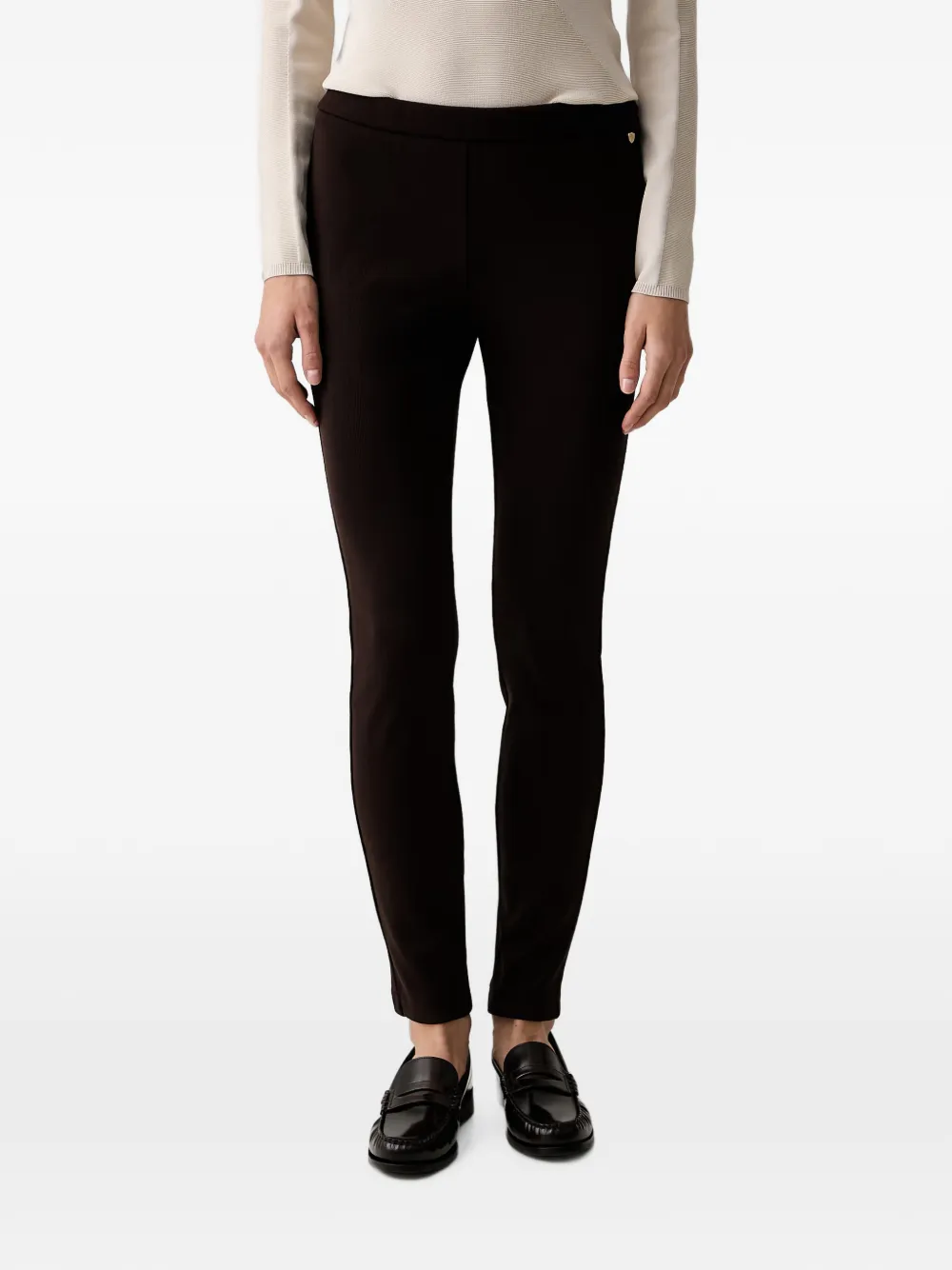 Armani Exchange zip-hem slim-fit trousers