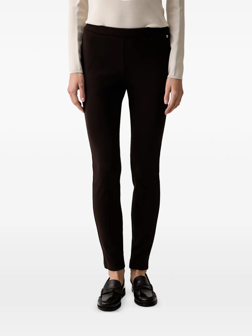 Armani Exchange zip-hem slim-fit trousers