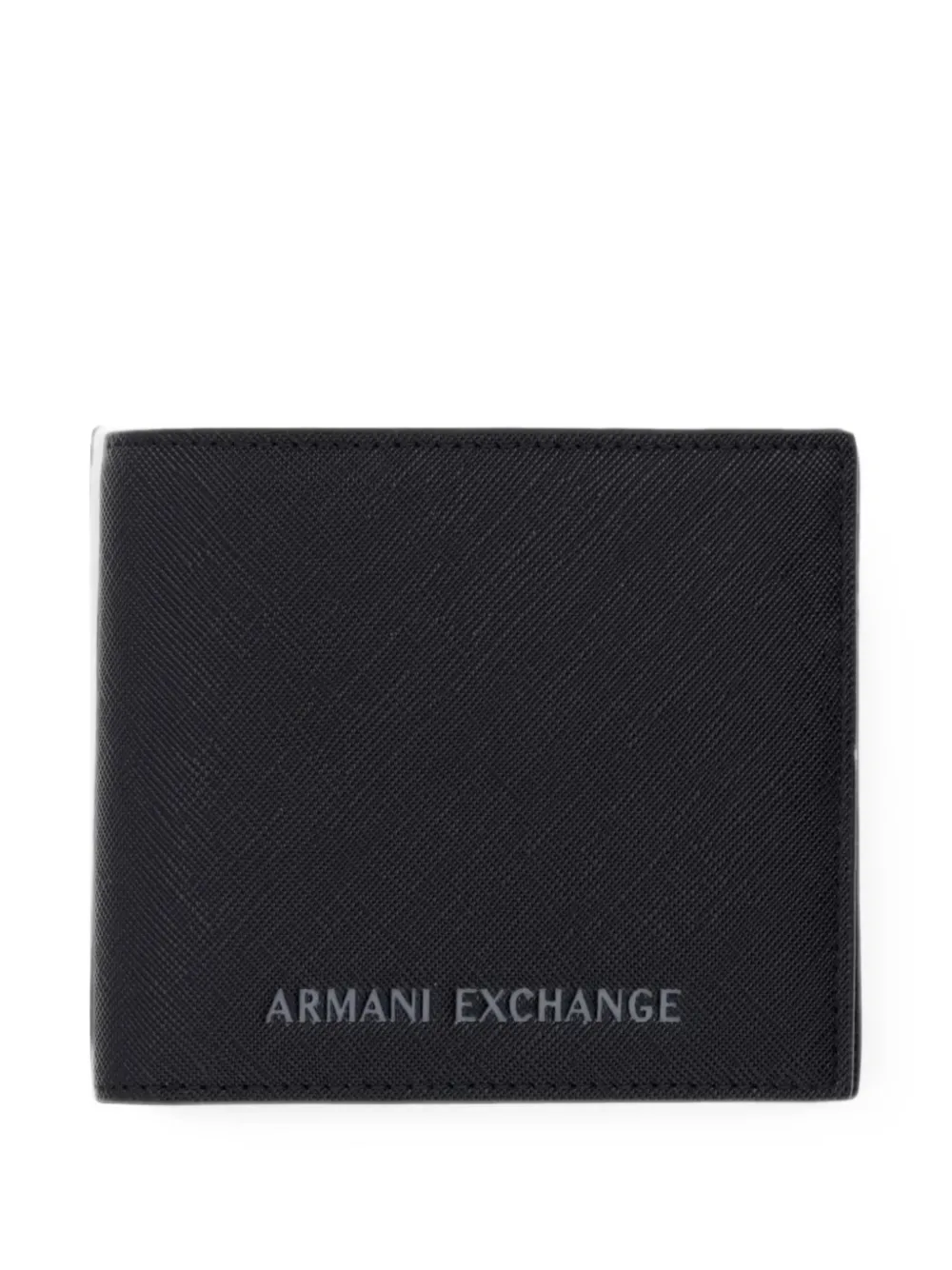 Armani Exchange logo-print bi-fold wallet