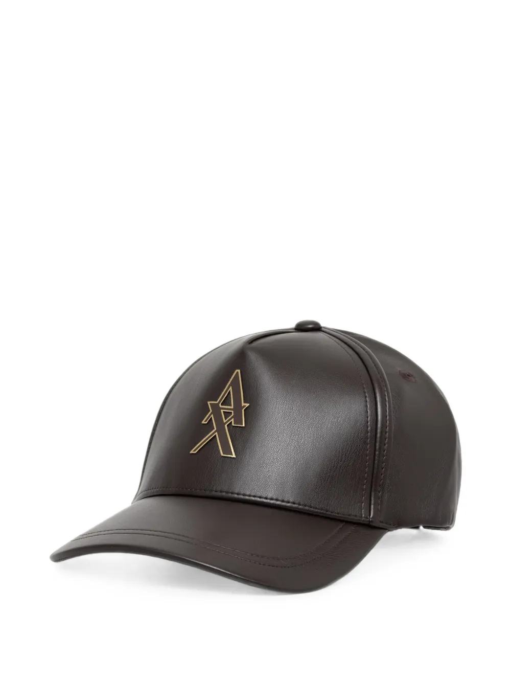 Armani Exchange logo-plaque baseball cap