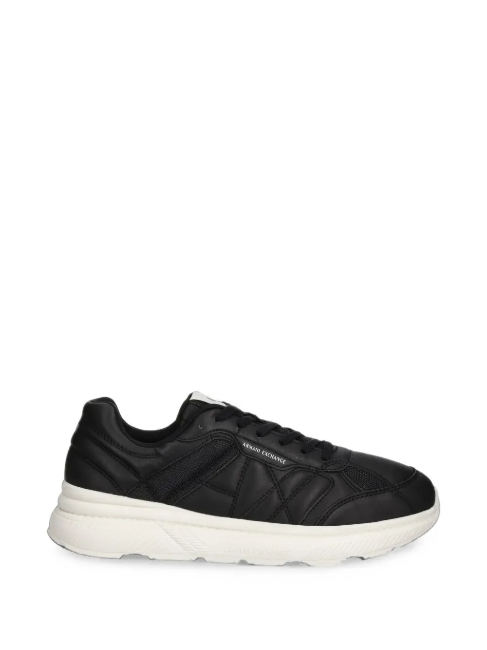 Armani Exchange quilted panelled sneakers