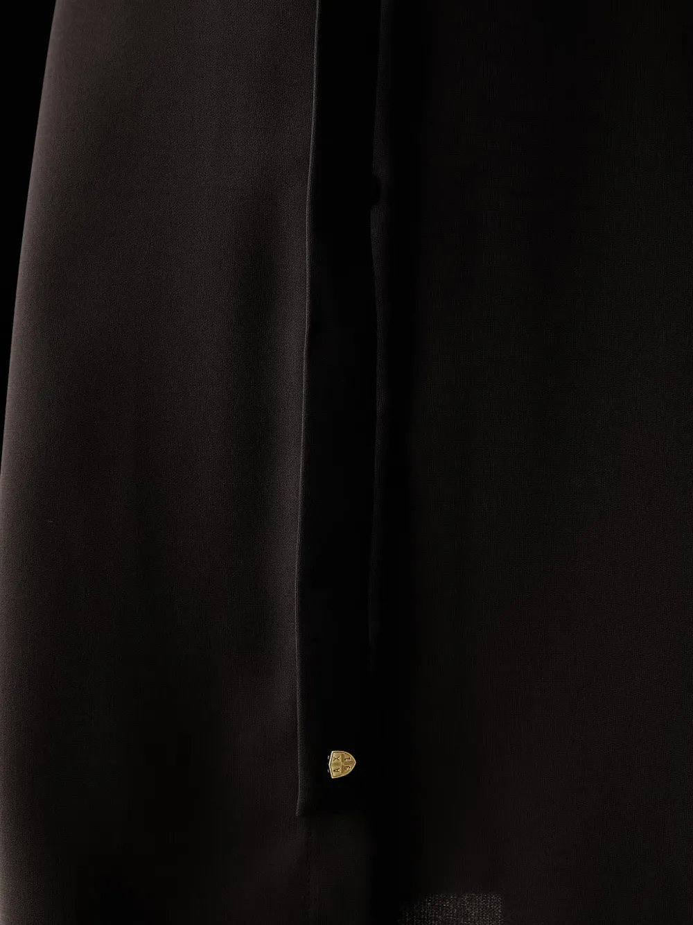 Armani Exchange belted epaulette shirt mini dress Bruin