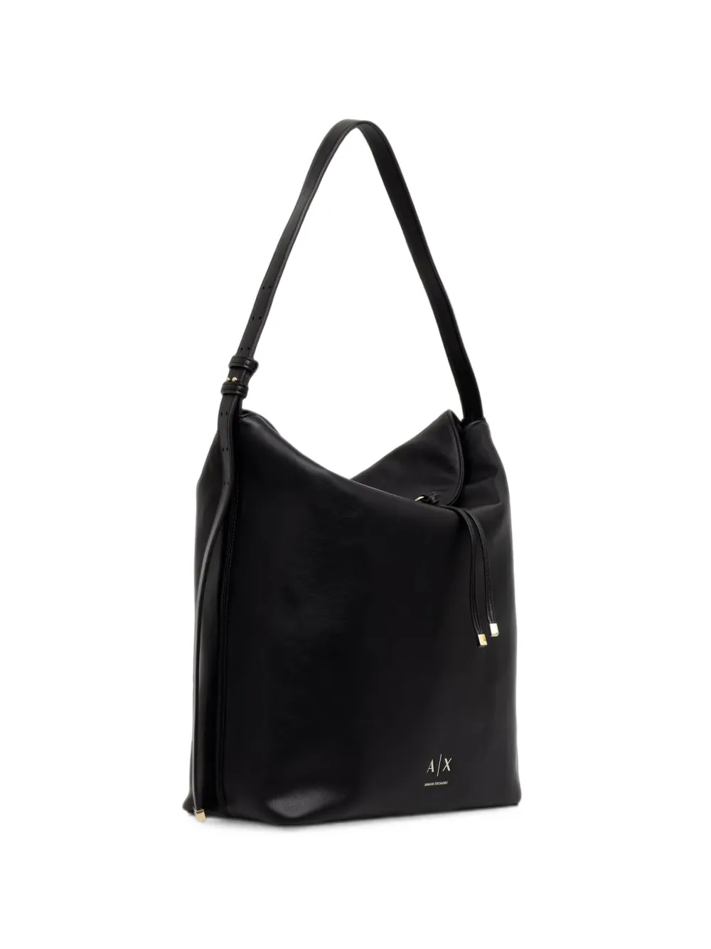Armani Exchange logo-print drawstring tote bag