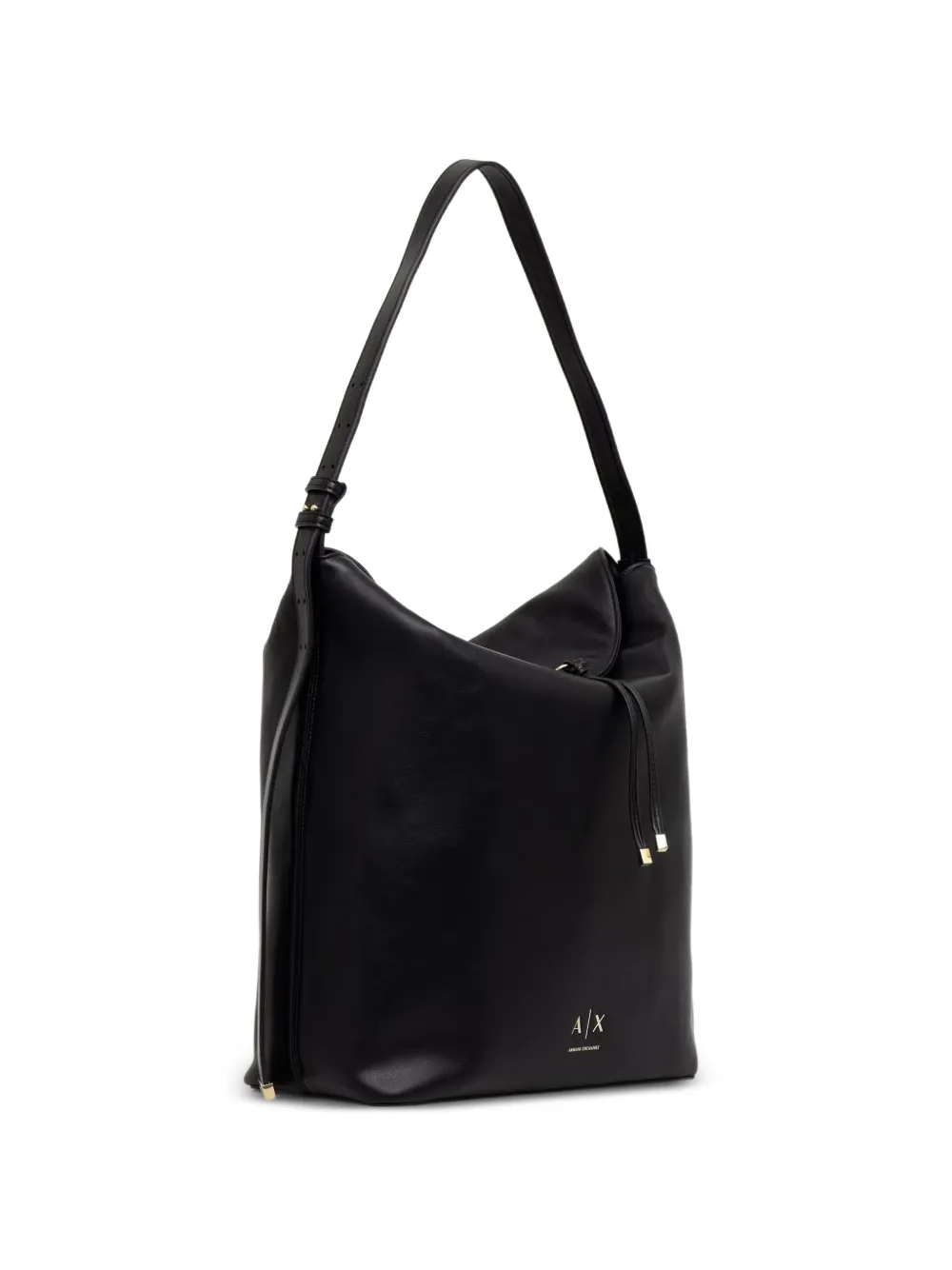 Armani Exchange logo-print drawstring tote bag
