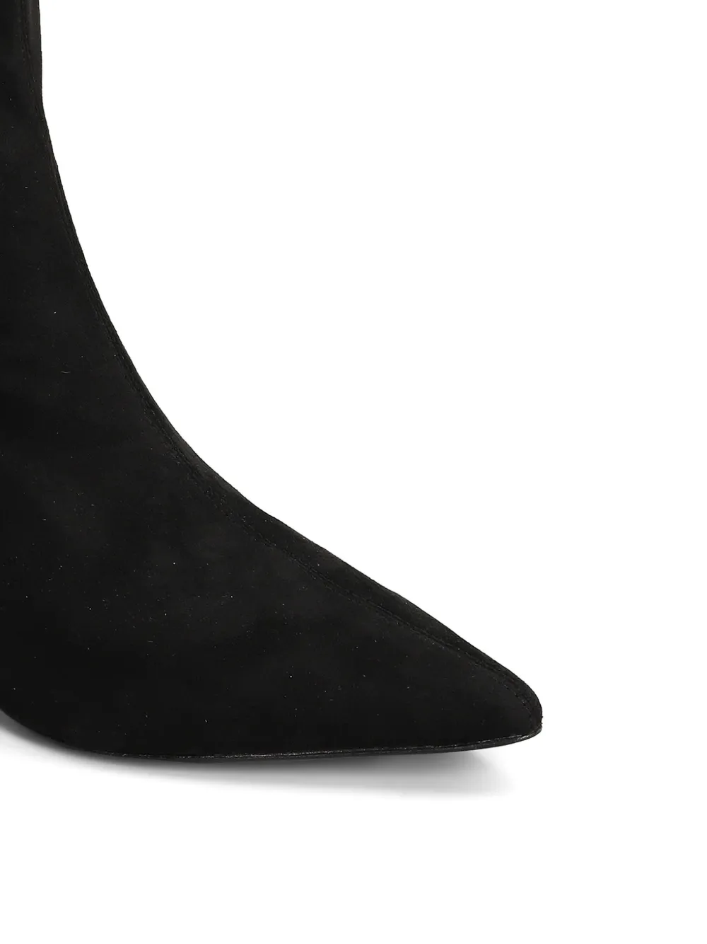 Ash Viva pointed-toe ankle boots Zwart