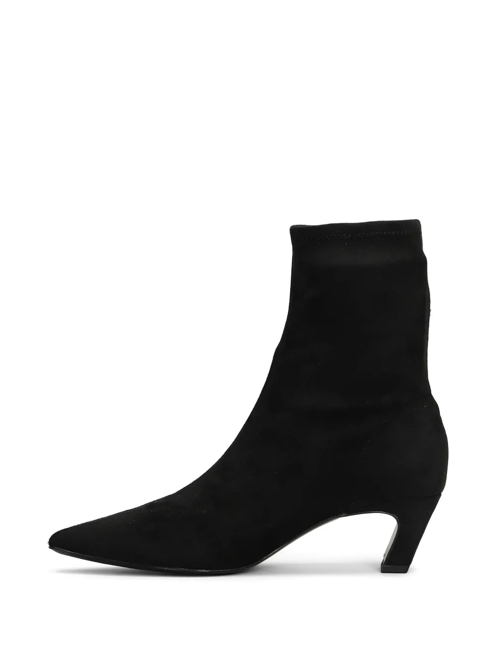 Ash Viva pointed-toe ankle boots Zwart