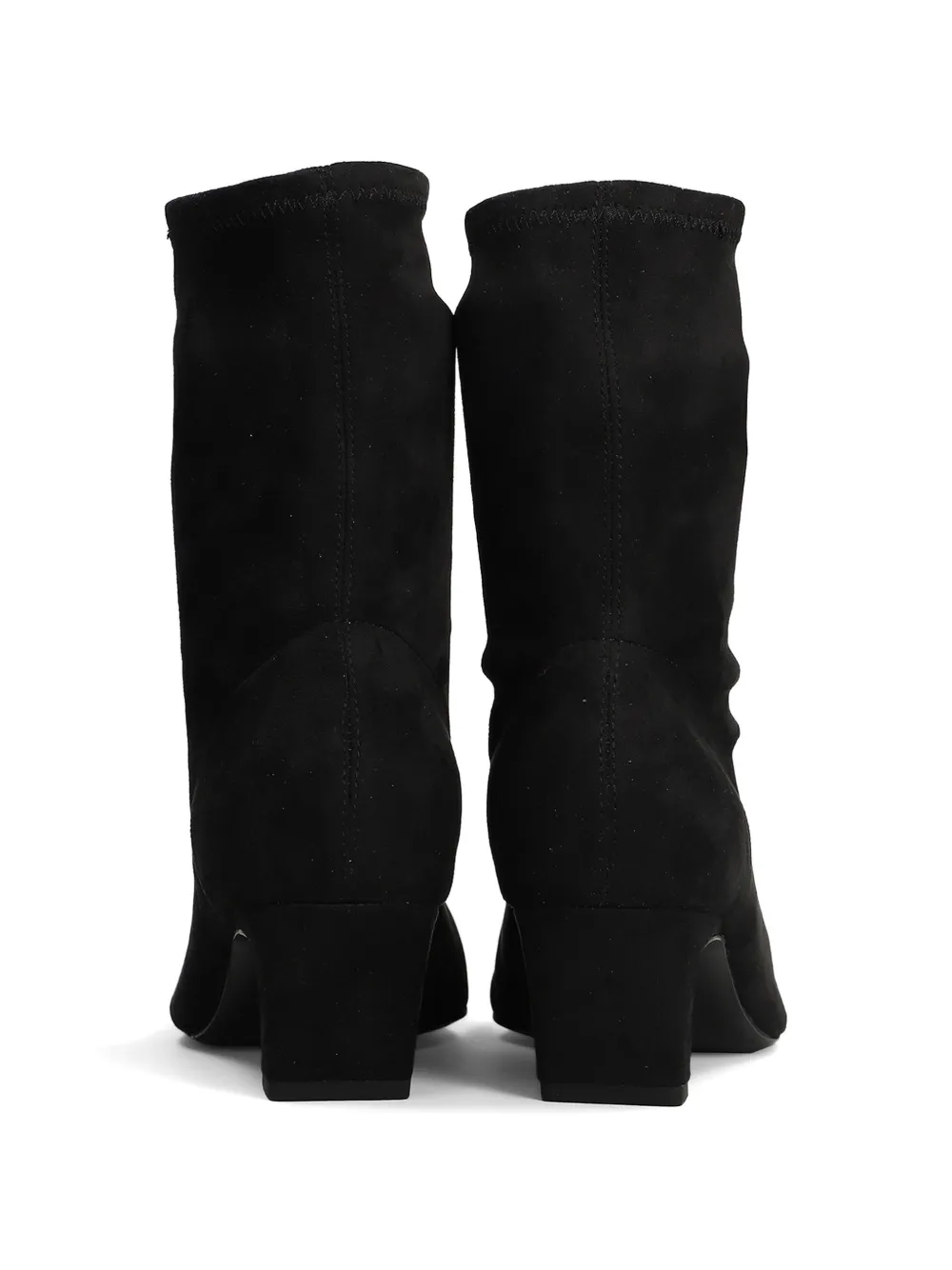 Ash Viva pointed-toe ankle boots Zwart