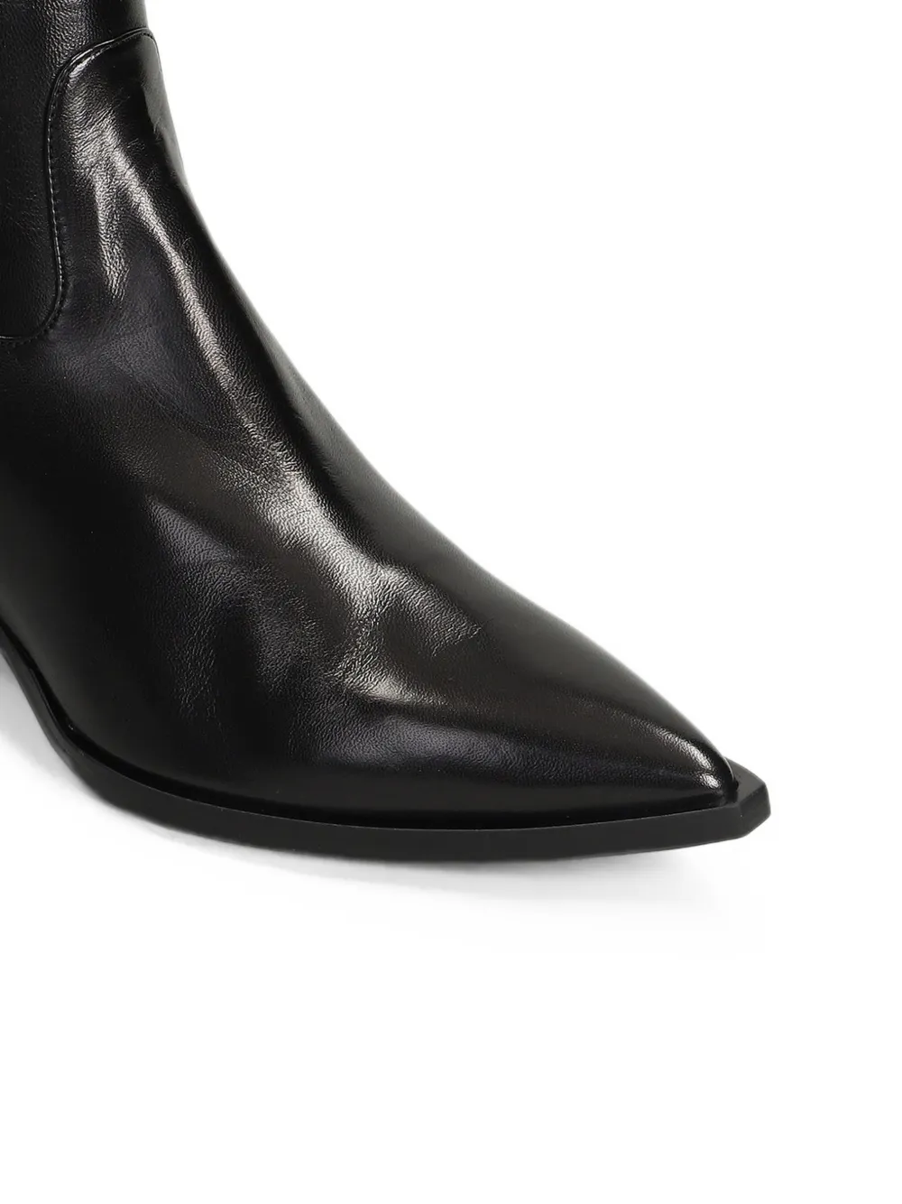 mara bini pointed-toe ankle boots Zwart