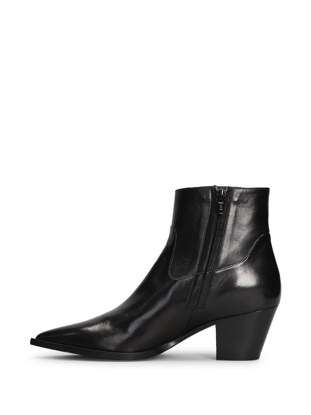mara bini pointed-toe ankle boots Zwart