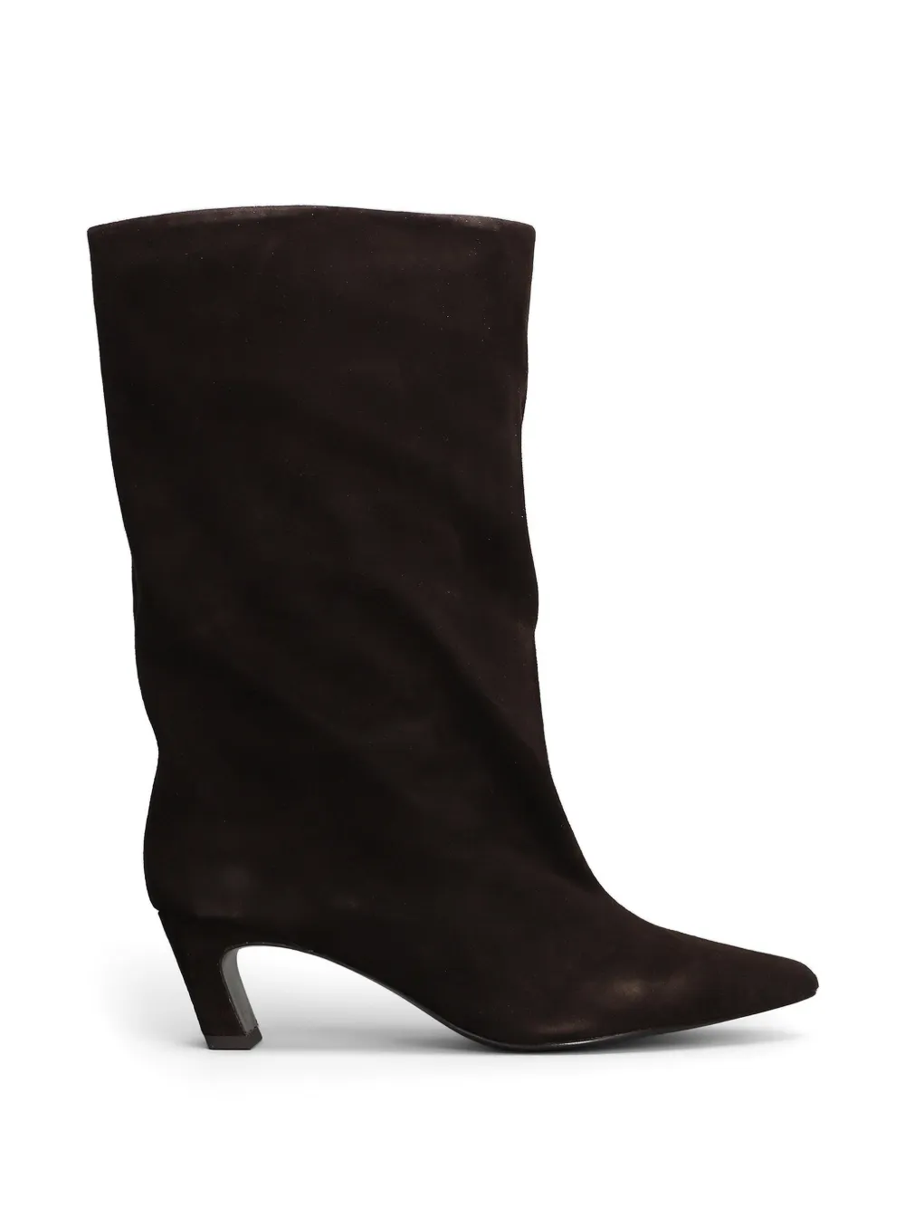 Ash pointed-toe suede knee-high boots