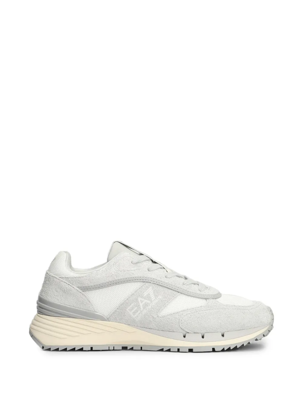 Ea7 Emporio Armani OTG logo-print panelled sneakers - Grau
